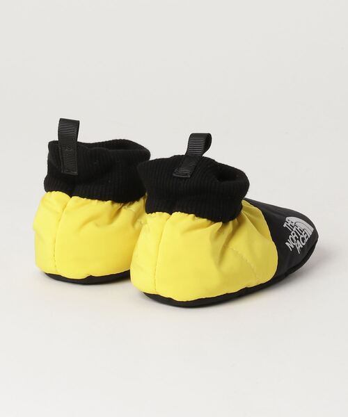 THE NORTH FACE(ザノースフェイス)の「THE NORTH FACE/ノースフェイス B FIRST STEP ソックス ルームシューズ もこもこ 暖か 防寒 出産 祝い プレゼント ギフト NFB52184(その他シューズ・キッズ・ブラック/レッド系その他/オリーブ×ブラック/イエロー×ブラック・FREE)」の5枚目の写真