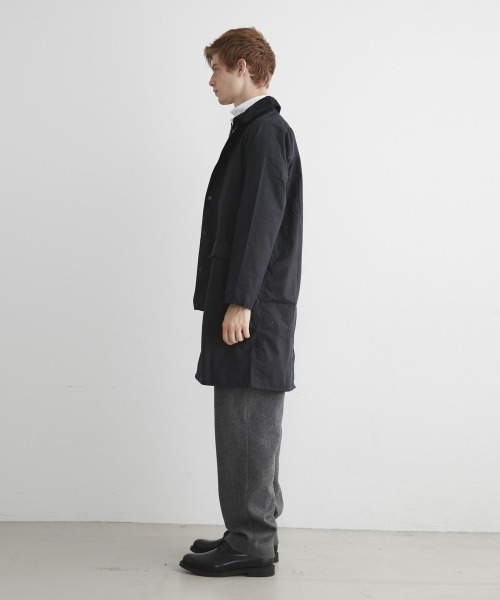 Barbour（バブアー）の「NEW BURGHLEY JACKET WAXED COTTON（ステン