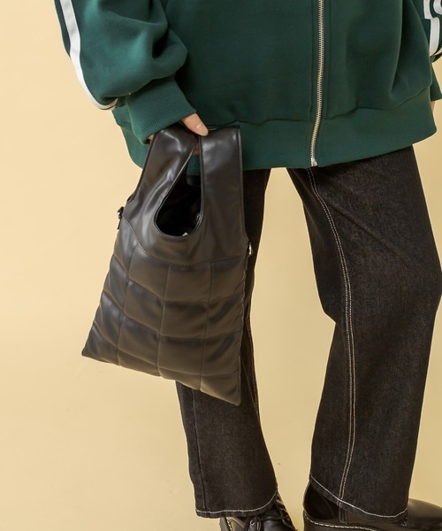 RASVOA(ラスボア)の「3WAYキルティングバッグ(トートバッグ・レディース・オフホワイト/ブラック・FREE)」の10枚目の写真