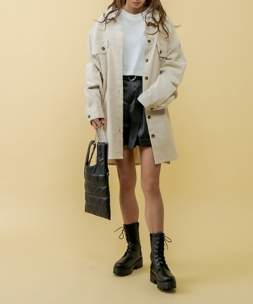 RASVOA(ラスボア)の「3WAYキルティングバッグ(トートバッグ・レディース・オフホワイト/ブラック・FREE)」の17枚目の写真