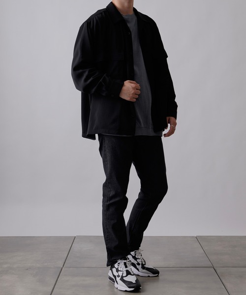 COLONY 2139（コロニートゥーワンスリーナイン）の「シルクタッチBIGポケット長袖シャツ/ダブルフラップポケットシャツ（シャツ/ブラウス・メンズ・ライトグレー/ブラック/ピンク/ブルー・MEDIUM/LARGE/X-LARGE）」の13枚目の写真