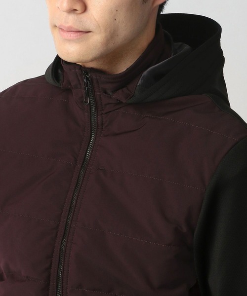 NICOLE CLUB FOR MEN（ニコルクラブフォーメン）の「カットコンビ中綿ブルゾン（その他アウター・メンズ・ネイビー/ブラック/ボルドー/ベージュ・LARGE/MEDIUM/X-LARGE）」の20枚目の写真