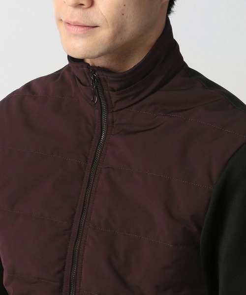 NICOLE CLUB FOR MEN（ニコルクラブフォーメン）の「カットコンビ中綿ブルゾン（その他アウター・メンズ・ネイビー/ブラック/ボルドー/ベージュ・LARGE/MEDIUM/X-LARGE）」の14枚目の写真