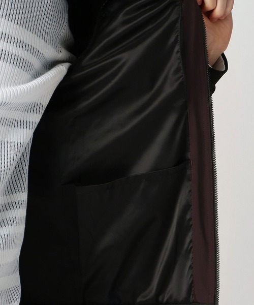 NICOLE CLUB FOR MEN（ニコルクラブフォーメン）の「カットコンビ中綿ブルゾン（その他アウター・メンズ・ネイビー/ブラック/ボルドー/ベージュ・LARGE/MEDIUM/X-LARGE）」の19枚目の写真