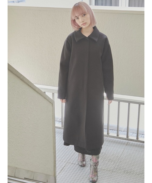 merry jenny(メリージェニー)の「some collar coat(その他アウター・レディース・アイボリー/ブラック/ネイビー・FREE)」の3枚目の写真