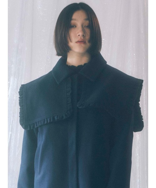 merry jenny(メリージェニー)の「some collar coat(その他アウター・レディース・アイボリー/ブラック/ネイビー・FREE)」の21枚目の写真