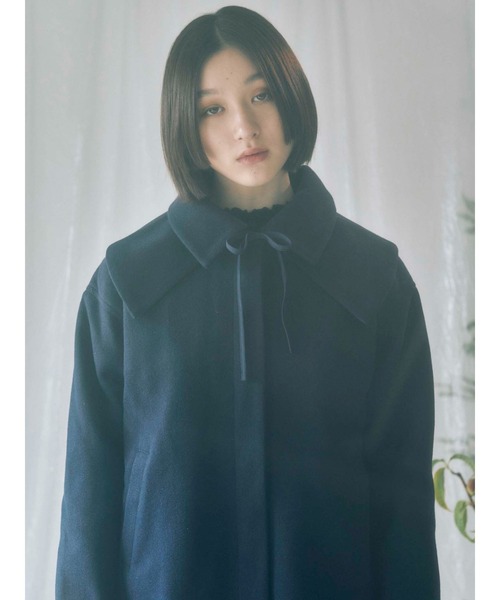 merry jenny(メリージェニー)の「some collar coat(その他アウター・レディース・アイボリー/ブラック/ネイビー・FREE)」の22枚目の写真