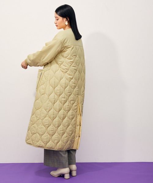 ADAM ET ROPE'（アダムエロペ）の「キルティングロングコート（その他