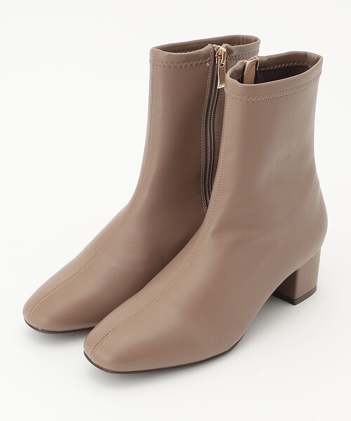 ANY(エニィ)の「撥水ストレッチミドル丈 ブーツ(ブーツ・レディース・ブラック系/ダークブラウン系/グレー系/アイボリー系・LARGE/MEDIUM)」の3枚目の写真