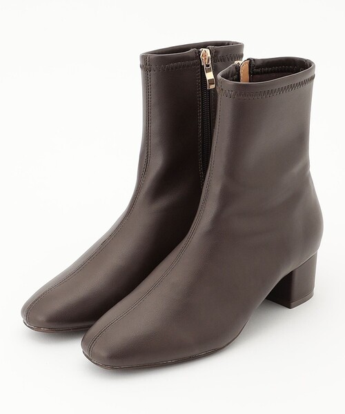 ANY(エニィ)の「撥水ストレッチミドル丈 ブーツ(ブーツ・レディース・ブラック系/ダークブラウン系/グレー系/アイボリー系・LARGE/MEDIUM)」の4枚目の写真