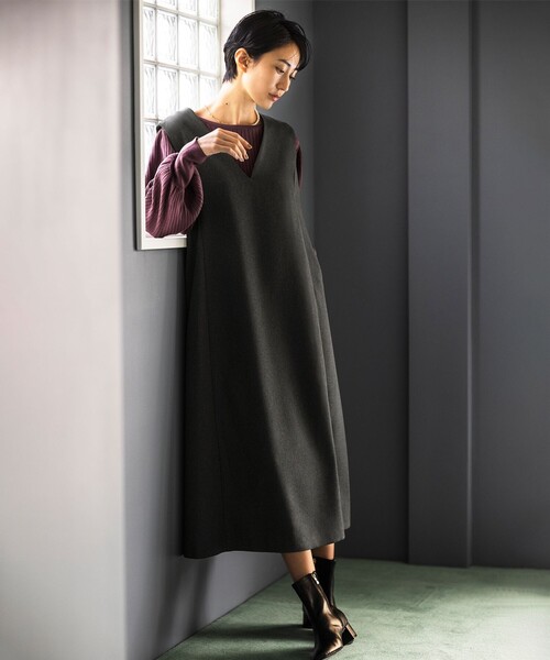 ANY(エニィ)の「撥水ストレッチミドル丈 ブーツ(ブーツ・レディース・ブラック系/ダークブラウン系/グレー系/アイボリー系・LARGE/MEDIUM)」の19枚目の写真