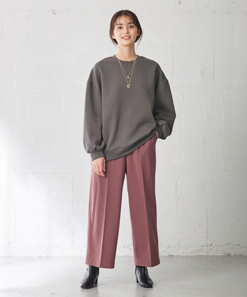 ANY(エニィ)の「撥水ストレッチミドル丈 ブーツ(ブーツ・レディース・ブラック系/ダークブラウン系/グレー系/アイボリー系・LARGE/MEDIUM)」の12枚目の写真