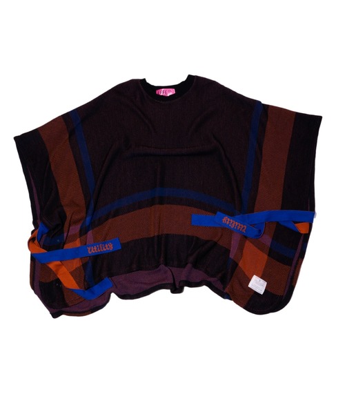 EFFECTEN(エフェクテン)の「EFFECTEN エフェクテン / St. Pitts knit poncho(ポンチョ・メンズ・ブラック系その他・FREE)」の9枚目の写真