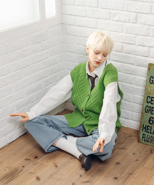 MUHET(ミュエータ)の「ペイズリー柄ネクタイ(ネクタイ・レディース・ダークブラウン・FREE)」の7枚目の写真