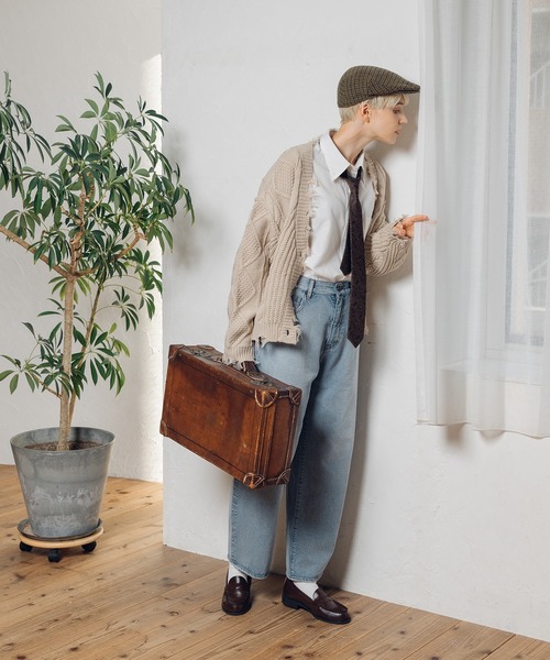 MUHET(ミュエータ)の「ペイズリー柄ネクタイ(ネクタイ・レディース・ダークブラウン・FREE)」の10枚目の写真