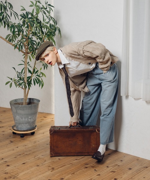 MUHET(ミュエータ)の「ペイズリー柄ネクタイ(ネクタイ・レディース・ダークブラウン・FREE)」の11枚目の写真