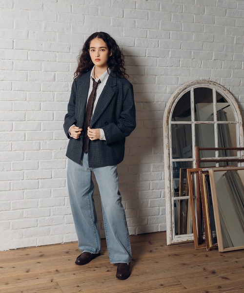 MUHET(ミュエータ)の「ペイズリー柄ネクタイ(ネクタイ・レディース・ダークブラウン・FREE)」の19枚目の写真