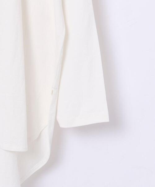 FEELING MADE(フィーリングメイド)の「FEELING MADE ビッグシルエット タートルプルオーバー <UNISEX>(Tシャツ/カットソー・レディース・ブラック/オフホワイト・MEDIUM/LARGE)」の15枚目の写真