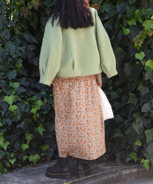 Alley by w closet（アリーバイダブルクローゼット）の「【Alley】スライバーVネックショートジャケット（ノーカラージャケット・レディース・ピンク/ミント/サックスブルー・FREE）」の17枚目の写真