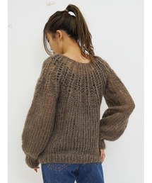 styles（スタイルス）の「Miami Mohair Pleated Sweater（ニット
