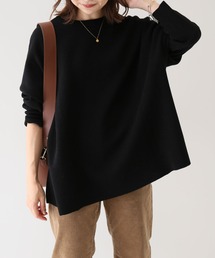 SLOBE IENA | ダブルフェイスワイドプルオーバー【手洗い可能】◆(ニット/セーター)