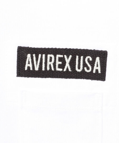 AVIREX(アヴィレックス)の「【WEB限定】ウィメンズ 長袖 Vネック ファティーグ Tシャツ / Women's LONGSLEEVE V-NECK FATIGUE T-SHIRT / アヴィレックス / AVIREX(Tシャツ/カットソー・レディース・ブラック/ホワイト/ネイビー/Black・LARGE/MEDIUM/SMALL)」の9枚目の写真