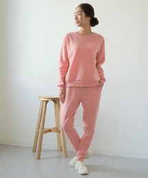 【OP:オーピー】レディース裏起毛フィットネス上下セット