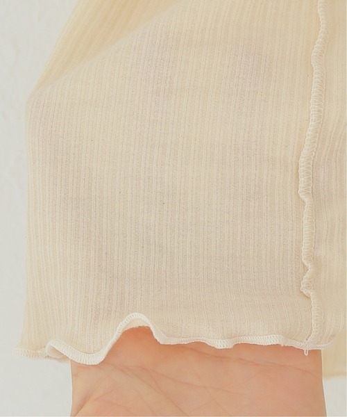 BASERANGE（ベースレンジ）の「【BASERANGE/ベースレンジ】 MAIN OMATO TURTLE NECK：Tシャツ（Tシャツ/カットソー・レディース・ブラック/ホワイト系その他・MEDIUM）」の7枚目の写真