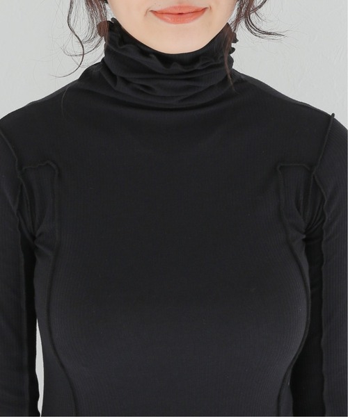 BASERANGE（ベースレンジ）の「【BASERANGE/ベースレンジ】 MAIN OMATO TURTLE NECK：Tシャツ（Tシャツ/カットソー・レディース・ブラック/ホワイト系その他・MEDIUM）」の15枚目の写真