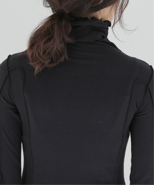 BASERANGE（ベースレンジ）の「【BASERANGE/ベースレンジ】 MAIN OMATO TURTLE NECK：Tシャツ（Tシャツ/カットソー・レディース・ブラック/ホワイト系その他・MEDIUM）」の16枚目の写真