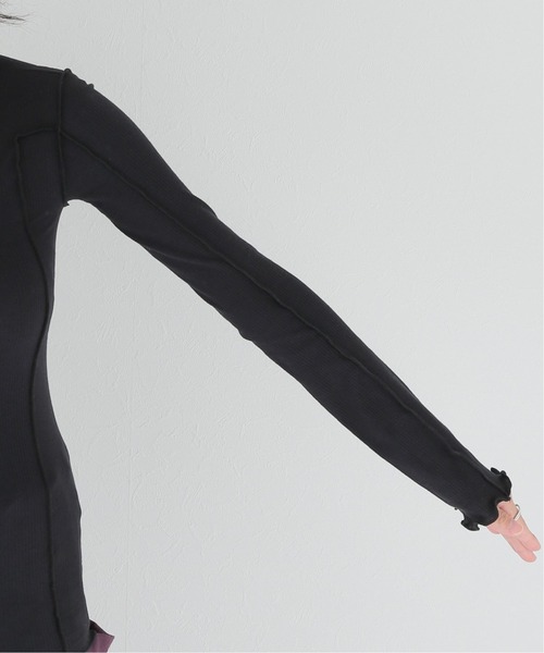 BASERANGE（ベースレンジ）の「【BASERANGE/ベースレンジ】 MAIN OMATO TURTLE NECK：Tシャツ（Tシャツ/カットソー・レディース・ブラック/ホワイト系その他・MEDIUM）」の17枚目の写真