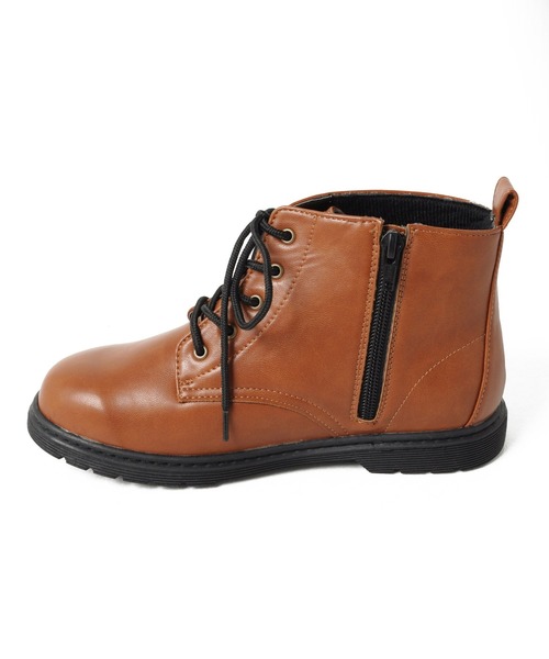 GLAZOS（グラソス）の「編み上げブーツ（ブーツ・キッズ・ブラック/キャメル/ワイン・22cm/23cm/24cm/20cm/21cm）」の7枚目の写真