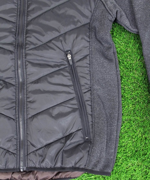 TopIsm（トップイズム）の「ジャージ切替 キルティング中綿 ゴルフジャケット ゴルフウェア メンズ（ゴルフグッズ・メンズ・ブラック/グレー/ブラック系その他/グレー系その他・LL/M/L）」の13枚目の写真