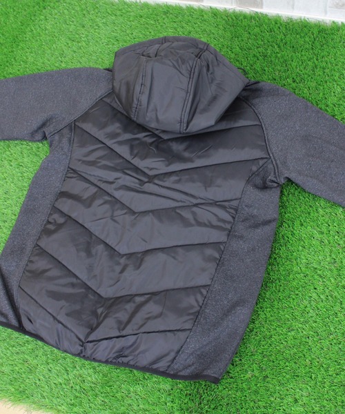 TopIsm（トップイズム）の「ジャージ切替 キルティング中綿 ゴルフジャケット ゴルフウェア メンズ（ゴルフグッズ・メンズ・ブラック/グレー/ブラック系その他/グレー系その他・LL/M/L）」の8枚目の写真