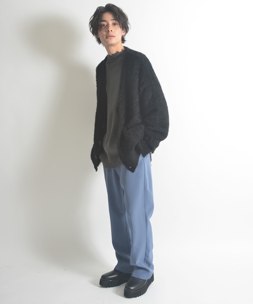 SPINNS(スピンズ)の「フェイクレザーシャークソール3ホールブーツ(ブーツ・メンズ・ブラック・27cm/26cm)」の22枚目の写真