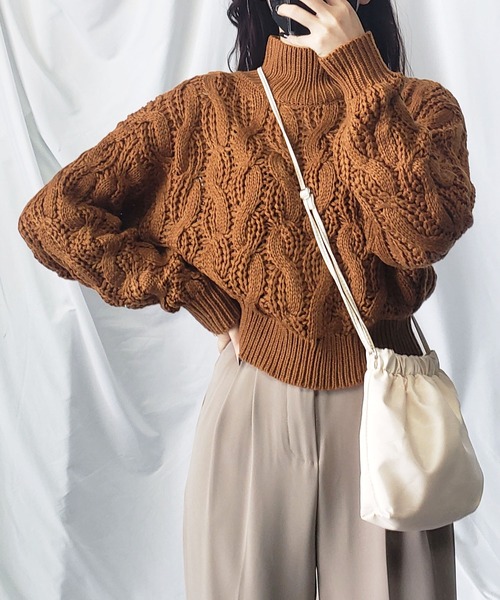 セール】※※【 新色追加／11色展開 】やわらかローゲージハイネック