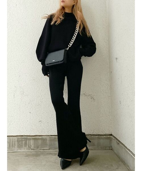 GYDA（ジェイダ）の「BOLDチェーンウォレットBAG（ショルダーバッグ・レディース・アイボリー/ブラック・FREE）」の15枚目の写真