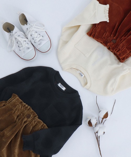 BREEZE(ブリーズ)の「/ニットコールスカート(スカート・キッズ・ベージュ/オレンジ・120/80/130/140/90/110/100)」の17枚目の写真