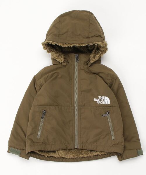 THE NORTH FACE（ザノースフェイス）の「ザ ノース フェイス THE NORTH FACE B Compact Nomad Jacket(ベビーコンパクトノマドジャケット)（その他アウター・キッズ・ネイビー/オリーブ/オレンジ/ローズ・80ｃｍ/90cm）」の2枚目の写真