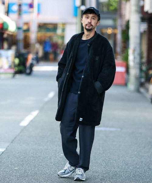 ARMY TWILL リバーシブルコート ARMY TWILL アーミーツイル ノーカラーミリタリーリバーシブル