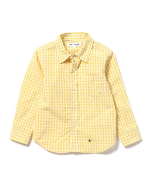 B:MING by BEAMS（ビーミングバイビームス）の「ビーミング by ビームス / ギンガムチェックシャツ（シャツ/ブラウス・キッズ・イエロー/ブルー/その他1・80/90/100/110/120/130）」の20枚目の写真