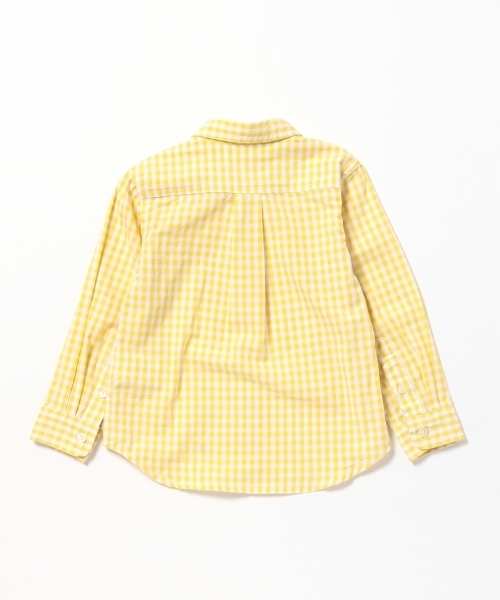 B:MING by BEAMS（ビーミングバイビームス）の「ビーミング by ビームス / ギンガムチェックシャツ（シャツ/ブラウス・キッズ・イエロー/ブルー/その他1・80/90/100/110/120/130）」の22枚目の写真
