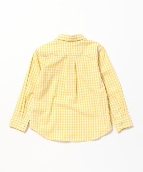 B:MING by BEAMS（ビーミングバイビームス）の「ビーミング by ビームス / ギンガムチェックシャツ（シャツ/ブラウス・キッズ・イエロー/ブルー/その他1・80/90/100/110/120/130）」の14枚目の写真