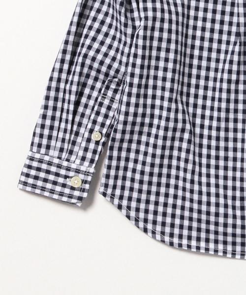 B:MING by BEAMS（ビーミングバイビームス）の「ビーミング by ビームス / ギンガムチェックシャツ（シャツ/ブラウス・キッズ・イエロー/ブルー/その他1・80/90/100/110/120/130）」の6枚目の写真
