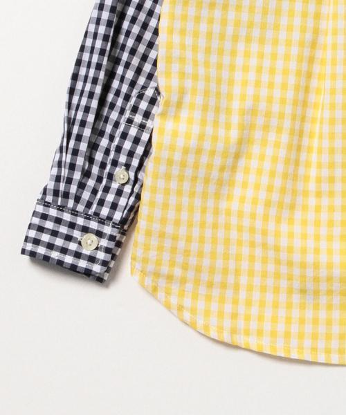 B:MING by BEAMS（ビーミングバイビームス）の「ビーミング by ビームス / ギンガムチェックシャツ（シャツ/ブラウス・キッズ・イエロー/ブルー/その他1・80/90/100/110/120/130）」の12枚目の写真
