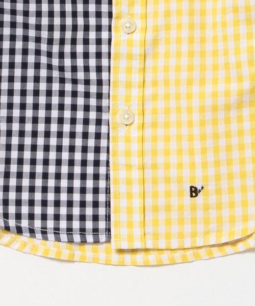 B:MING by BEAMS（ビーミングバイビームス）の「ビーミング by ビームス / ギンガムチェックシャツ（シャツ/ブラウス・キッズ・イエロー/ブルー/その他1・80/90/100/110/120/130）」の13枚目の写真