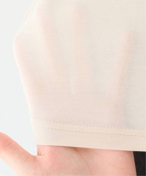 SLOBE IENA(スローブイエナ)の「ニュアンスインナー【手洗い可能】◆(Tシャツ/カットソー・レディース・ホワイト/チャコールグレー/アイボリー・FREE)」の17枚目の写真