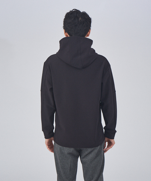 LONSDALE（ロンズデール）の「【LONSDALE/セットアップ対応】ニット裏フリースパーカー（パーカー・メンズ・チャコールグレー/ブラック/ベージュ・46/48）」の6枚目の写真