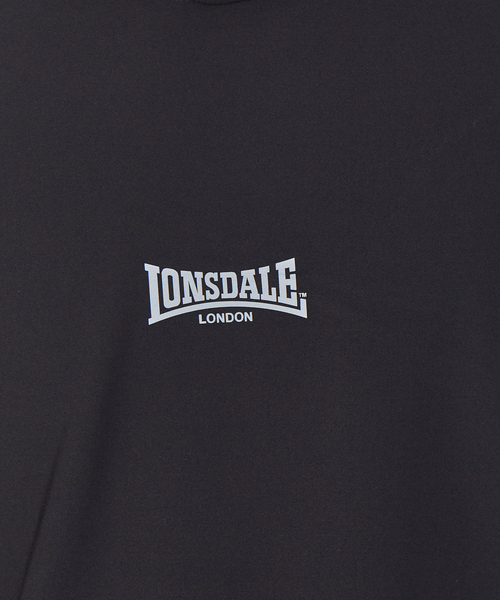 LONSDALE（ロンズデール）の「【LONSDALE/セットアップ対応】ニット裏フリースパーカー（パーカー・メンズ・チャコールグレー/ブラック/ベージュ・46/48）」の8枚目の写真