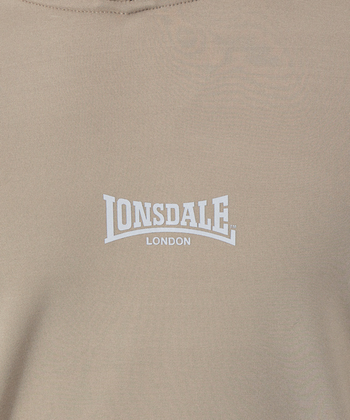 LONSDALE（ロンズデール）の「【LONSDALE/セットアップ対応】ニット裏フリースパーカー（パーカー・メンズ・チャコールグレー/ブラック/ベージュ・46/48）」の15枚目の写真